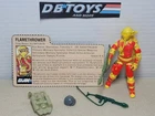 Vintage GI Joe Blowtorch Action Figure ARAH 1984 - COMPLETE w/FC & EXTRAS