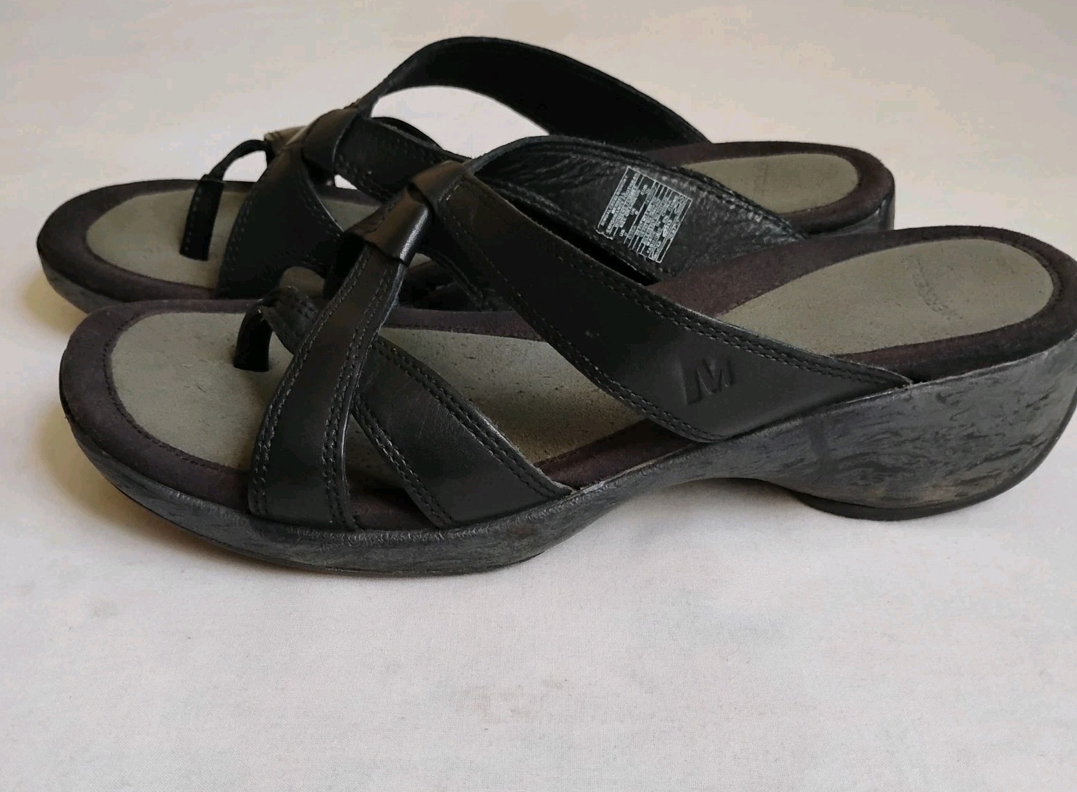 Merrell Sandali 8 Donna Meridiana Pelle Imbottita ad Aria Comodi Escursioni Outdoor