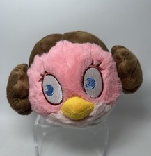 2012 Commonwealth Angry Birds Plush Toy Star Wars Princess Leia No Sound