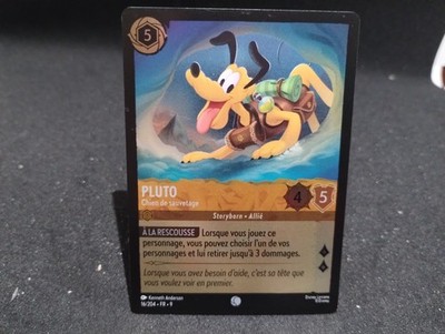 Pluto - Chien de sauvetage 16/204 Fabled Cold Foil Lorcana FR NM