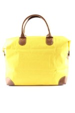 Borsa di tela Donna Borsa giallo pallido-marrone stile casual