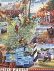 White Mountain 2009 New Sealed 1000 piece puzzle " National Parks America'' Read — photo 5