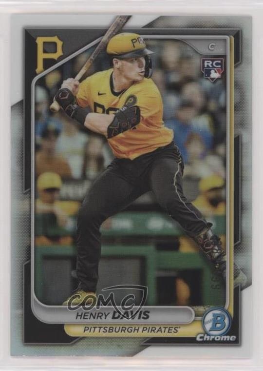 2024 Bowman Chrome Refractor /499 Henry Davis #7 ut4