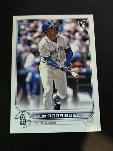 JULIO RODRIGUEZ ROOKIE CARD 2022 Topps Update Baseball M's SEATTLE MARINERS RC