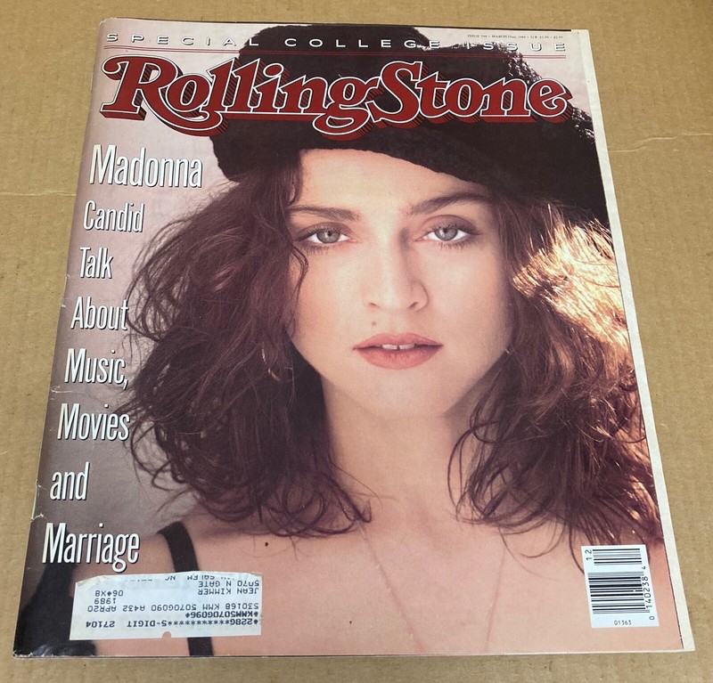 March 23 1989 Rolling Stone Magazine #548 MADONNA Cover