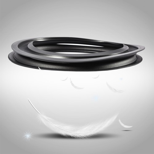 (6inch)2pcs Perforated Rubber Speaker Foam Edge Surround Rings Replacement N Fit - Picture 5 of 9