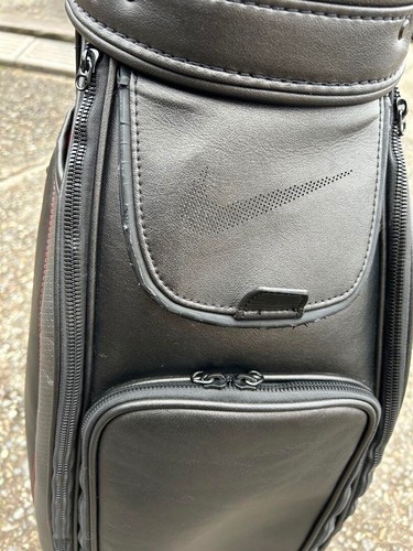 Nike Platinum II CADDY bag 2017 Gun Metal Last edition Japan 🇯🇵 golf caddy bag - Picture 6 of 14