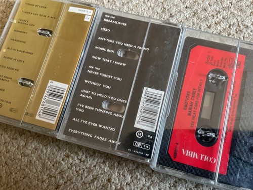 MARIAH CAREY X2 Cassette Tape Albums inc Emotions - Picture 8 of 18