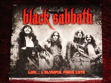 Black Sabbath: Live...L'Olympia, Paris 1970 CD 2023 Timeline EU Digipak NEW