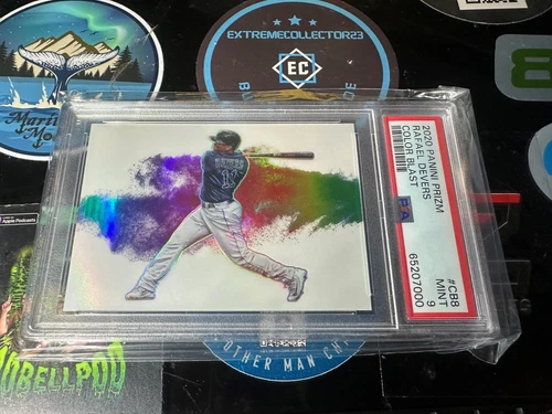 RAFAEL DEVERS COLOR BLAST SSP - PSA 9 MINT - 2020 PRIZM Baseball POP 5 Giants
