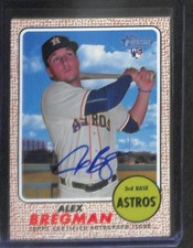2017 Topps Heritage Real One Autograph #ROA-ABR Alex Bregman