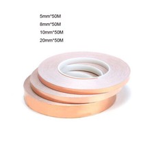 Shielding Heat Resist Single Side Conductive Strip Adhesive Copper Foil Tape 50M