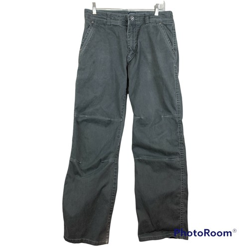 Gray Patina Dye Pants Cotton Spandex 
