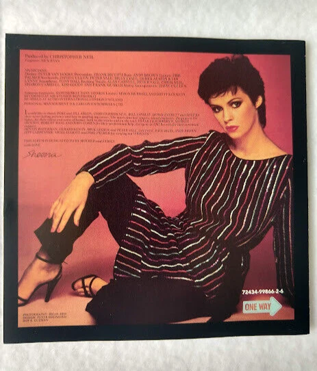 Sheena Easton Bonus Tracks S/T CD Pop Electronic Synth One Way Reissue Rare 90's - Image 2 of 4