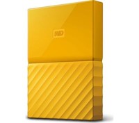 Yellow 4TB Western Digital My Passport Portable Hard Drive USB 3.0 WD d6