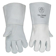 Tillman 750 14" Heavy Duty Top Grain ELKSKIN ARC STICK Protective Welding Gloves