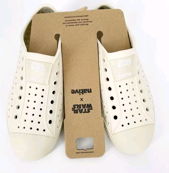 NWT! Star Wars x Native Slip On Rubber Shoes M6/ W8 Grogu  display picture 3