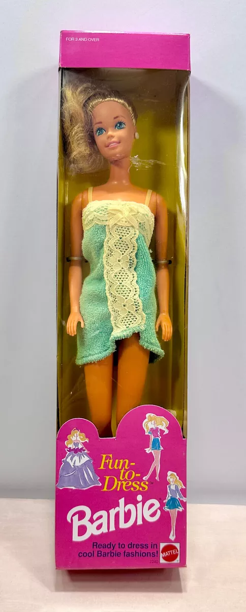 Fun to dress barbie 1992 hotsell