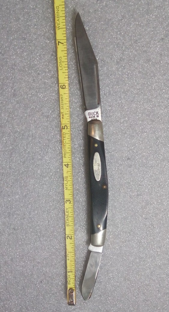 Classic Vintage Buck Folding Knife eBay