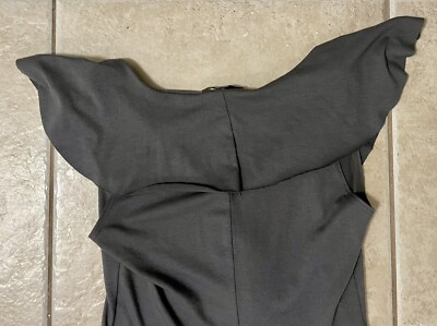Robe Soprano Grise à Manches Bulles - Taille S - Occasion Très Bon état