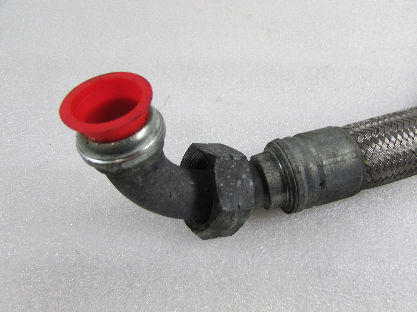 Lamborghini Murcielago Coupe, Upper Oil Tank Line, Used, P/N 07M115689