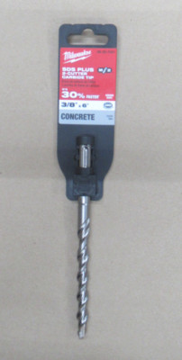 MILWAUKEE 48-20-7451 3/8'' X 6'' SDS PLUS CONCRETE DRILL BIT