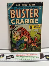 Vintage 1954 The Amazing Adventures Of Buster Crabbe Comic Issue 3 RARE