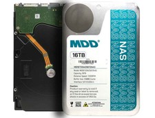 MDD 16TB 7200RPM 256MB Cache SATA 6.0Gb/s 3.5" Internal NAS, RAID Hard Drive