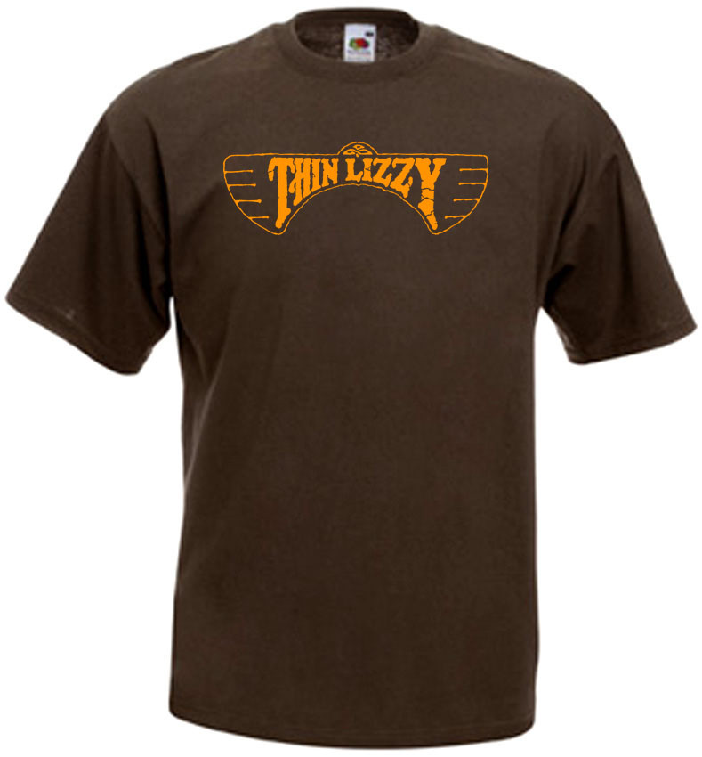 Thin Lizzy - poster 5 T-shirt hard rock green blue black olive all