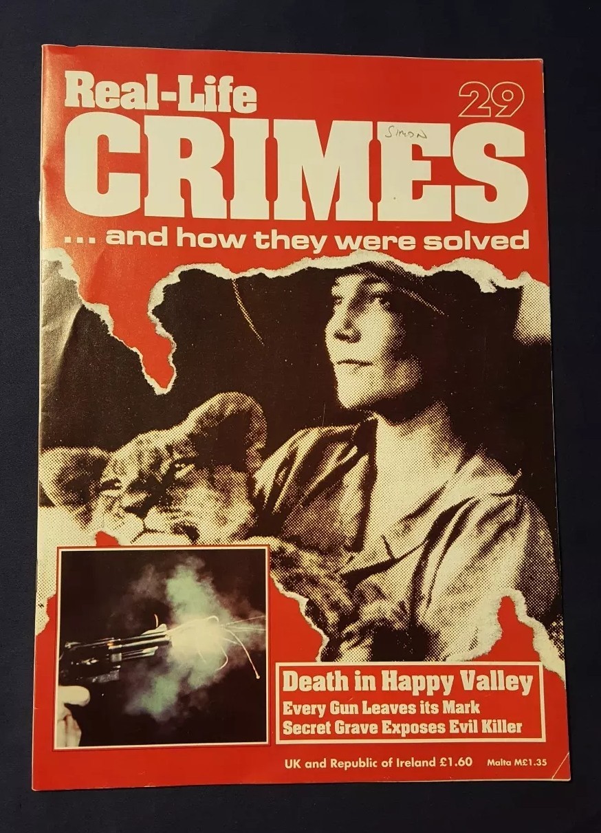 Real-Life Crimes UK #29 1995 Death Happy Valley Kenya Murder True Crime Magazine
