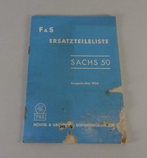 Teilekatalog / Ersatzteilliste Sachs Motor Sachs 50 Stand 05/1954