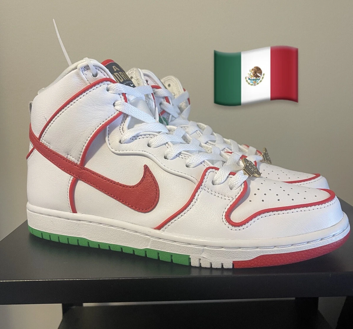 Nike SB Dunk High P ROD Paul Rodriguez “Mexico”CT6680-100 Size 8