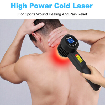 8W Cold Laser Therapy Device for Neuropathy Cervical Spondylosis Pain 808+905nm