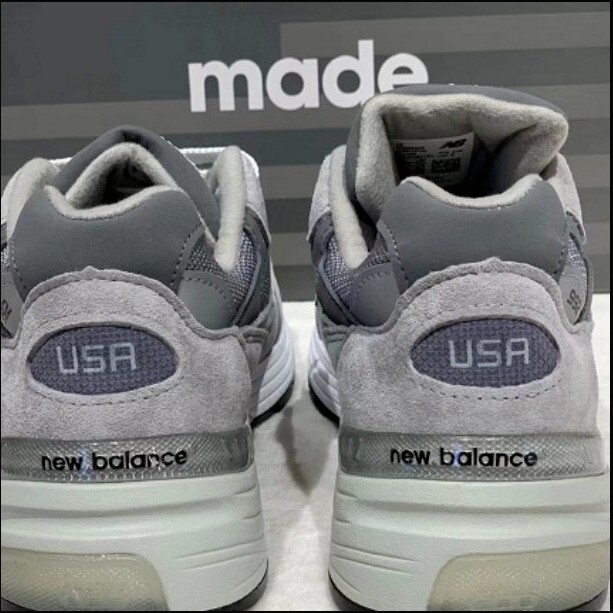 靴 New Balance 992 M992GR made in USA New Balance 992 Made in USA Grey Width D M992GR Men's Size | eBay