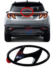 Genuine Oem Black Rear Emblem Badge 86300cgo20 For Hyundai Tucson Nx4 2124