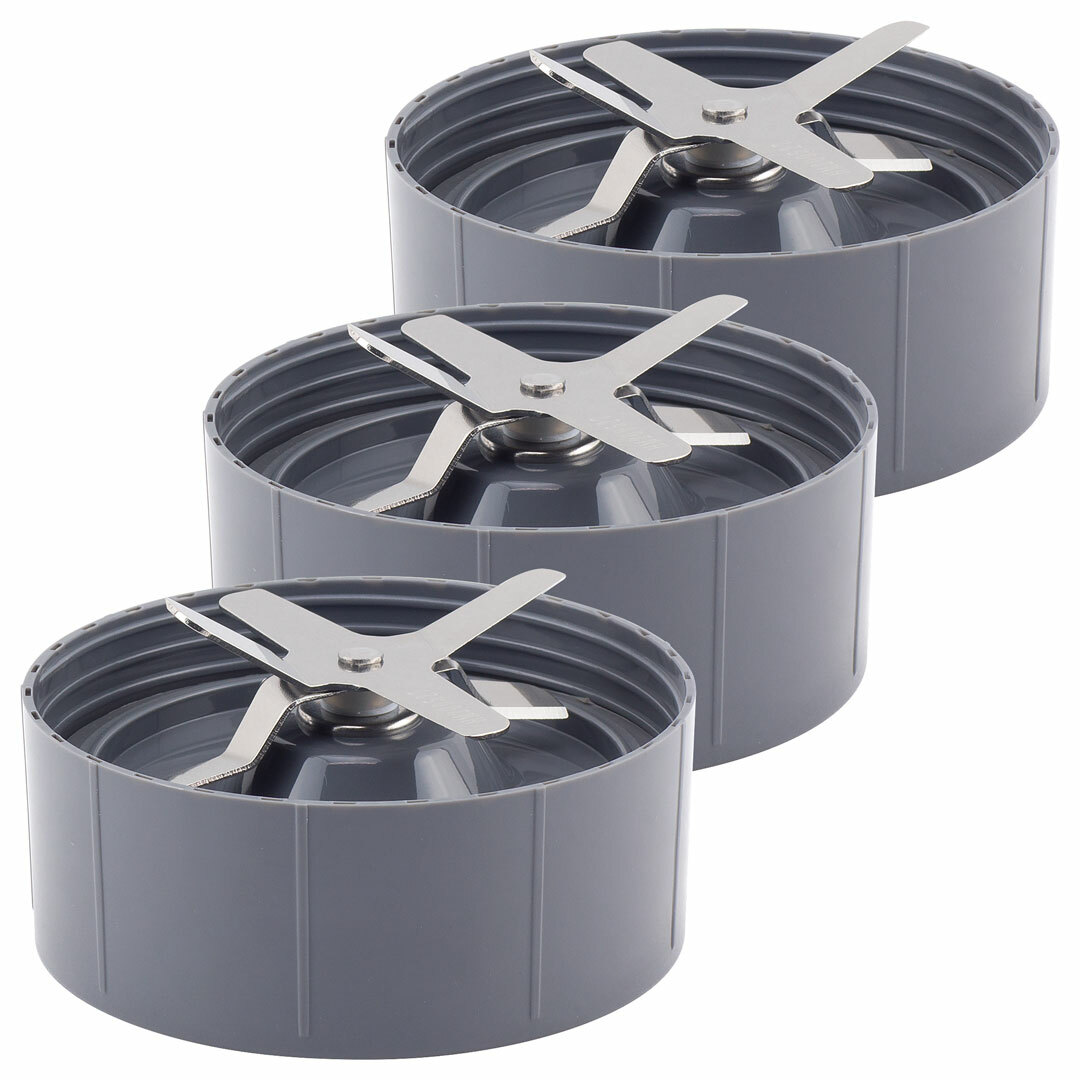 3 Pack Extractor Blades Replacement for NutriBullet 600W 900