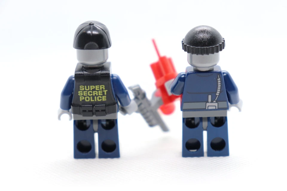 2) Robo Swat Lot 70819 70808 Police Team Movie LEGO® Minifigure Mini Figure - Image 2 of 4