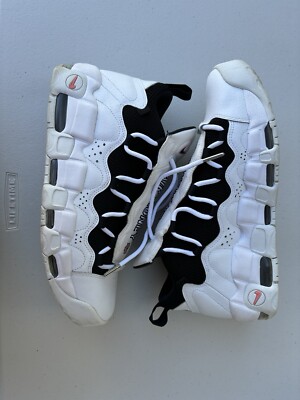 2017 Nike Air More Money Uptempo White-Black-Coral Pink sz 10.5 | eBay