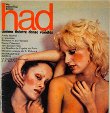 Donna Jordan JANE FORTH Warhol ALAIN MARKUSFELD Serge Lifar GOTLIB  Had magazine