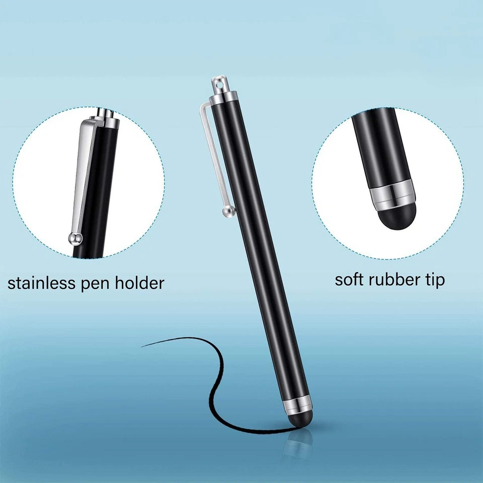 10 PCS Touch Screen Pencil Stylus Pens for iPhone 16 15 14 13 12 11 iPad Tablet - Image 3 of 4