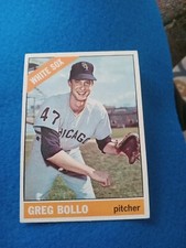 1966 Topps Greg Bollo Chicago White Sox. #301 E X See Scan!!!!!!