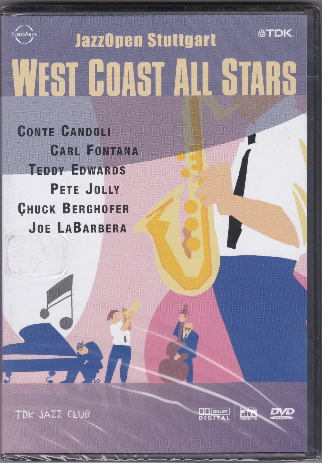 JazzOpen Stuttgart : West Coast All Stars *  DVD NUOVO SIGILLATO