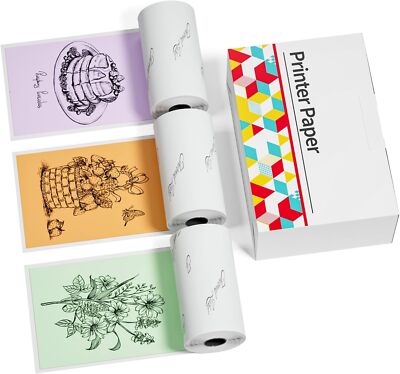 Phomemo Print Pods Mini Printer Sticker Printer M02X Inkless Pocket Printer US