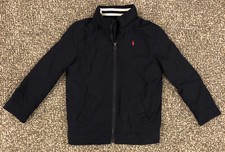 Polo Ralph Lauren Boy jacket windbreaker rain blue 7
