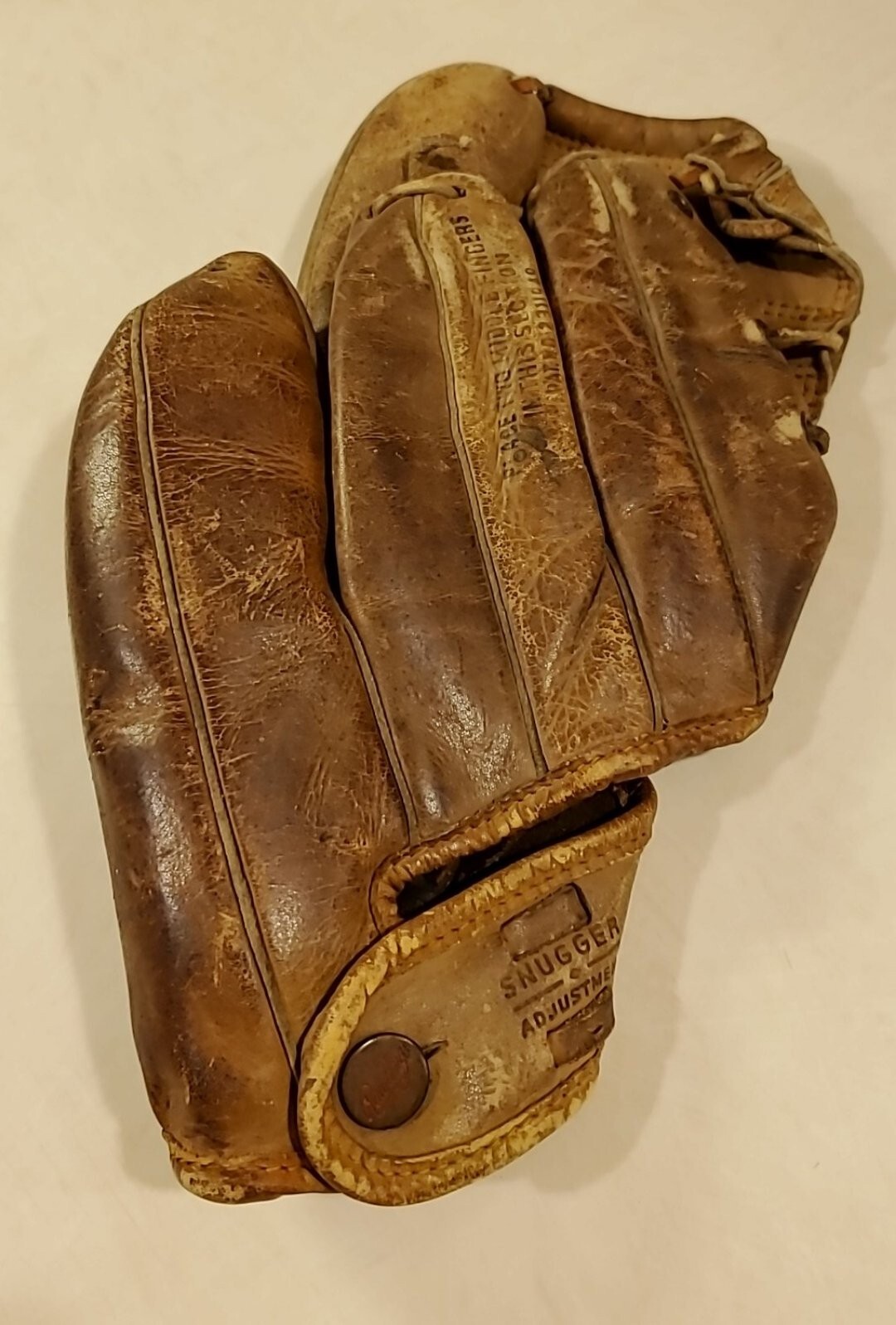 Vintage 1950s Rawlings Willie "Puddin Head" Jones PM8 Baseball Glove