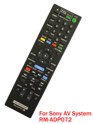 Universal Replace Remote RM-ADP072 for Sony AV System BDV-E190 BDV-E290 BDV-E490