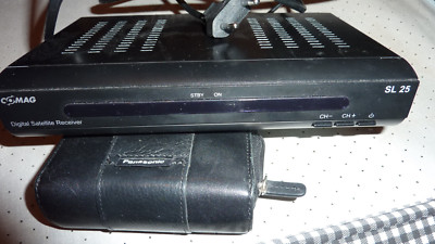 COMAG SL25 Digitaler Satelliten Receiver ohne Fernbedienung
