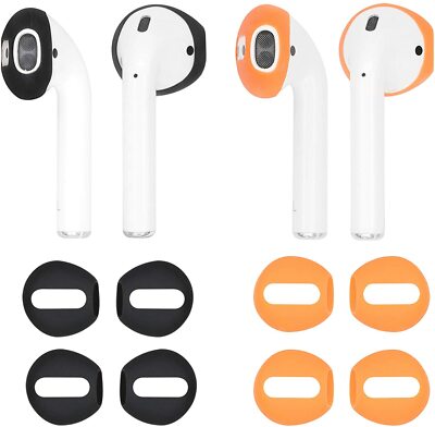 Anti Slip Earphone Tips Silicone Case Cover Earbud For Apple AirPods  Earpods