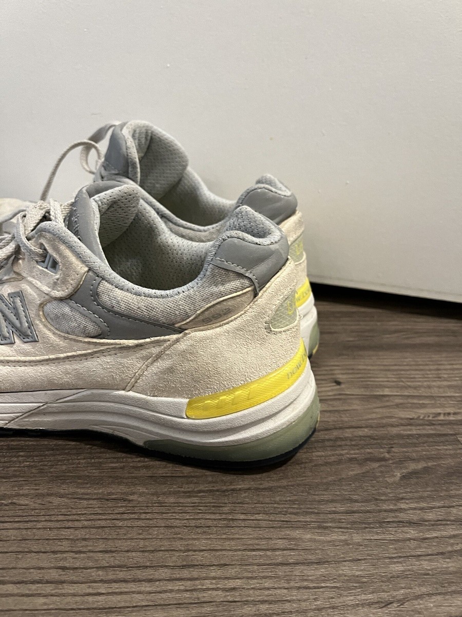 ぽん New Balance 992 Grey Made In USA White Cyclone Size 9