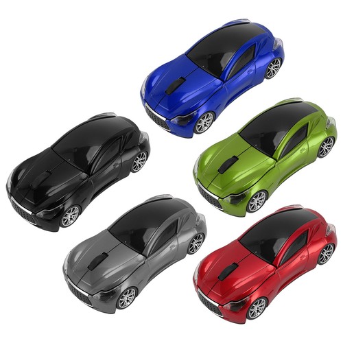 Sport Car Shape Wireless Mouse 1600 DPI Optical Sensor Mice 2.4 GHz USB Rece TPG - Picture 17 of 34